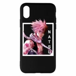 Чехол для iPhone X/Xs Нацу - PrintSalon