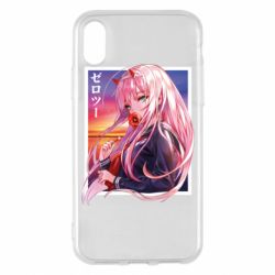 Чехол для iPhone X/Xs Ноль Два - PrintSalon