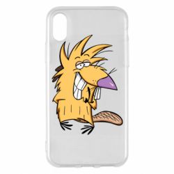 Чехол для iPhone X/Xs Norbert from Angry Beavers - PrintSalon