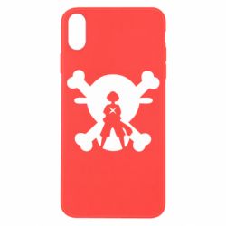 Чехол для iPhone X/Xs One Piece Luffy Captain