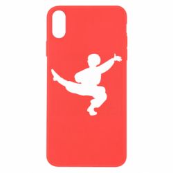 Чохол для iPhone X/Xs Хлопець танцює гопак-PrintSalon Чохол для iPhone X/Xs Хлопець танцює гопак