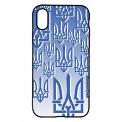 Чохол для iPhone X/Xs Паттерн з гербом - PrintSalon