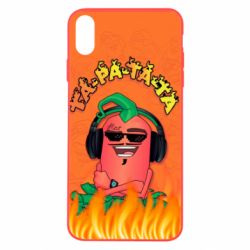 Чехол для iPhone X/Xs Перец Эдисон Тапатата - PrintSalon