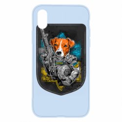 Чехол для iPhone X/Xs Пес Патрон арт