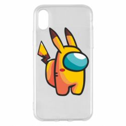 Чохол для iPhone X/Xs Pikachu Among Us - PrintSalon