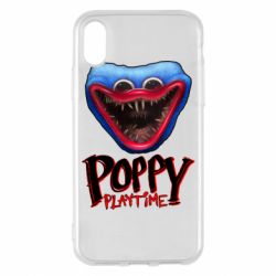 Чехол для iPhone X/Xs Поппи Время Играть - PrintSalon