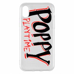 Чехол для iPhone X/Xs Poppy Playtime Logo - PrintSalon