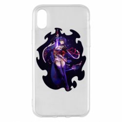 Чехол для iPhone X/Xs Raiden Shogun - PrintSalon