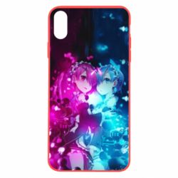 Чехол для iPhone X/Xs Rам Rem - PrintSalon