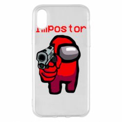 Чохол для iPhone X/Xs Red Impostor - PrintSalon