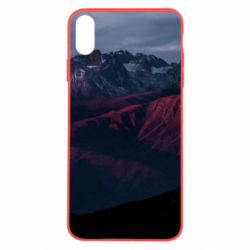 Чохол для iPhone X/Xs Red mountains - PrintSalon