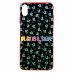 Чехол для iPhone X/Xs Roblox And Logo 3D - PrintSalon