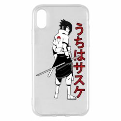 Чехол для iPhone X/Xs Sasuke Art - PrintSalon