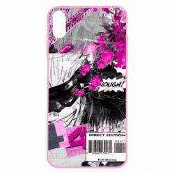 Чехол для iPhone X/Xs Satoru gojo collage - PrintSalon