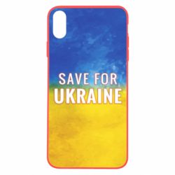 Чехол для iPhone X/Xs Save for Ukraine - PrintSalon