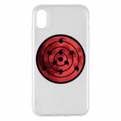 Чехол для iPhone X/Xs Sharingan moon