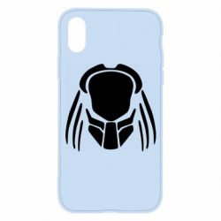 Чехол для iPhone X/Xs Шеврон полиции Хищник - PrintSalon