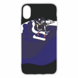 Чохол для iPhone X/Xs Skater death - PrintSalon