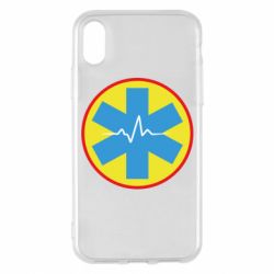 Чехол для iPhone X/Xs Скорая помощь - PrintSalon
