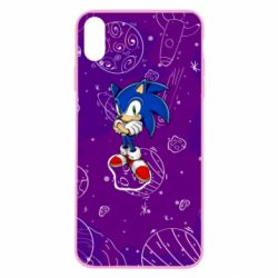 Чохол для iPhone X/Xs Sonic and space - PrintSalon