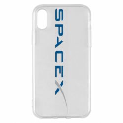 Чехол для iPhone X/Xs SpaceX - PrintSalon