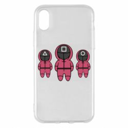 Чохол для iPhone X/Xs Солдати гра в Кальмара - PrintSalon