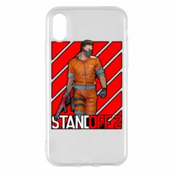 Чехол для iPhone X/Xs Standoff 2 Red Logo - PrintSalon