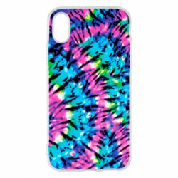 Чохол для iPhone X/Xs Стиль: Тай Дай - PrintSalon