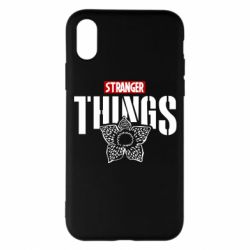Чехол для iPhone X/Xs Stranger Things. - PrintSalon