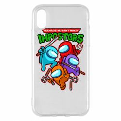 Чехол для iPhone X/Xs Teenage Mutant Ninja Impostors - PrintSalon