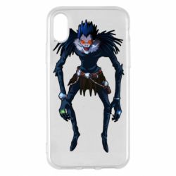 Чехол для iPhone X/Xs Тетрадь смерти Рюк - PrintSalon