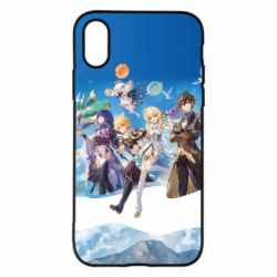 Чехол для iPhone X/Xs Teyvat Genshin Impact - PrintSalon