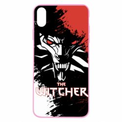 Чехол для iPhone X/Xs The Witcher Spray Art
