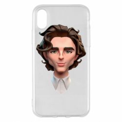 Чехол для iPhone X/Xs Timothée Chalamet - PrintSalon