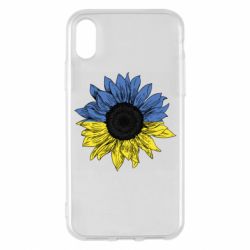 Чехол для iPhone X/Xs Украина! Подсолнух - PrintSalon