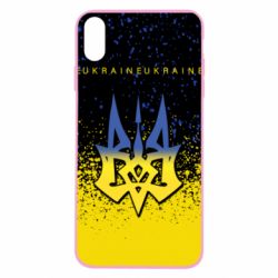 Чохол для iPhone X/Xs Ukraine, yellow blue - PrintSalon