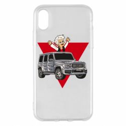 Чехол для iPhone X/Xs Влад А4 Гелик - PrintSalon