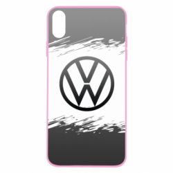 Чохол для iPhone X/Xs Volkswagen logo and grunge - PrintSalon