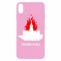 Чехол для iPhone X/Xs Welcome to Hell - PrintSalon
