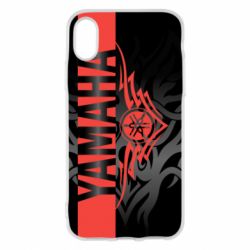 Чехол для iPhone X/Xs Yamaha Red And Black - PrintSalon