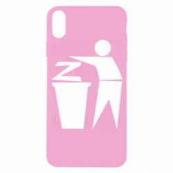 Чехол для iPhone X/Xs Z is a trash - PrintSalon