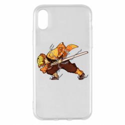 Чехол для iPhone X/Xs Zenitsu Demon Slayer - PrintSalon