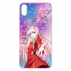 Чехол для iPhone X/Xs Zero Two Darling In The Franxx - PrintSalon