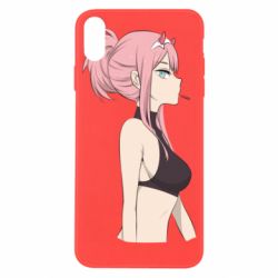 Чехол для iPhone X/Xs Zero Two-PrintSalon Чехол для iPhone X/Xs Zero Two