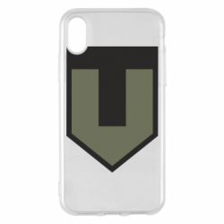 Чехол для iPhone X/Xs ЗСУ лого - PrintSalon