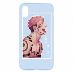 Чохол для iPhone X/Xs 悪魔スクナ - PrintSalon