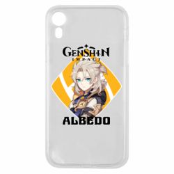 Чохол для iPhone XR Albedo Genshin Impact - PrintSalon