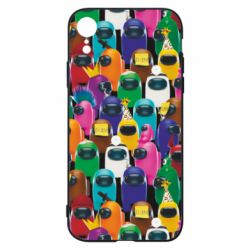 Чехол для iPhone XR Among Us Astronauts 3D