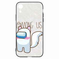 Чехол для iPhone XR Among us cute cat