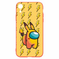 Чехол для iPhone XR Among Us - Pikachu skin